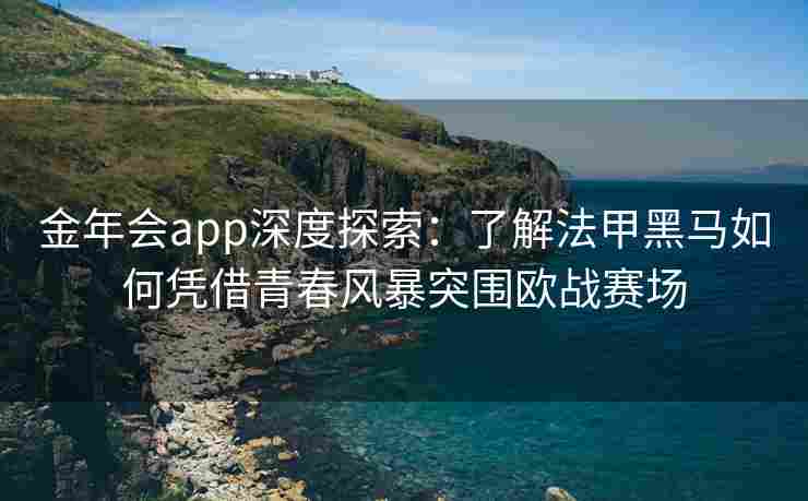 金年会app深度探索：了解法甲黑马如何凭借青春风暴突围欧战赛场
