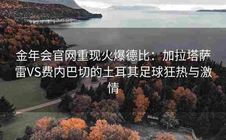 金年会官网重现火爆德比：加拉塔萨雷VS费内巴切的土耳其足球狂热与激情